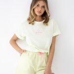 Pižama Sensis Savanna trumpomis rankovėmis S-XL