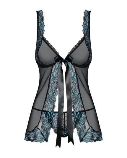 Komplektas Obsessive Amanta babydoll naktinukai S-XL
