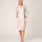 Naktinukai Key LND 879 A26 ilgomis rankovėmis 2XL-3XL sagstoma