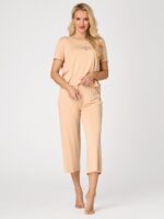 Pižama Key LNS 771 A26 trumpomis rankovėmis modalas S-XL