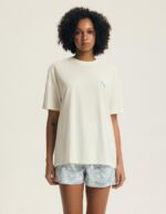 Pižama Henderson Ladies 44485 Estes trumpomis rankovėmis S-3XL