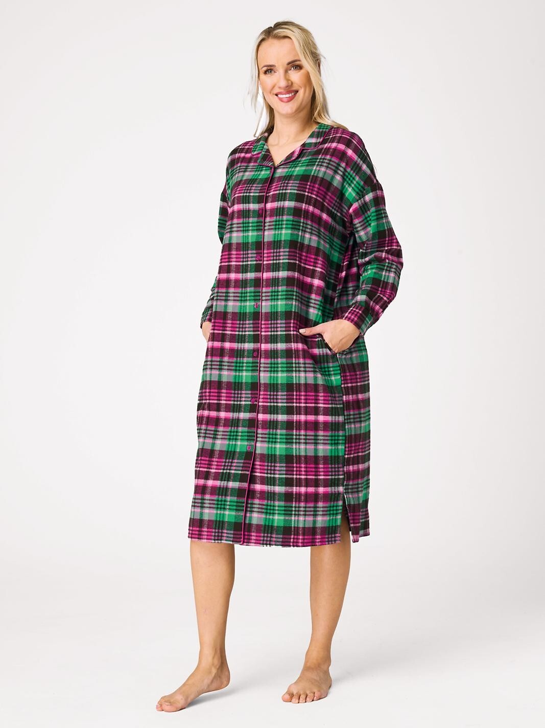 446199.jpg Naktinukai Key LND 414 B26 ilgomis rankovėmis 2XL-3XL sagstoma - Image 1