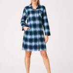Naktinukai Key LND 465 B26 ilgomis rankovėmis 2XL-3XL sagstoma