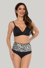 Aukšto liemens kelnaitės Mitex Iga Wild, juodos, S–2XL - Image 3