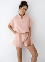 Pižama Sensis Sabrina trumpomis rankovėmis S-XL - Image 2